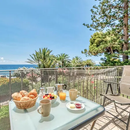 Sunny House Spiagge E Ciclabile With Sea Views - Happy Апартаменты Санремо