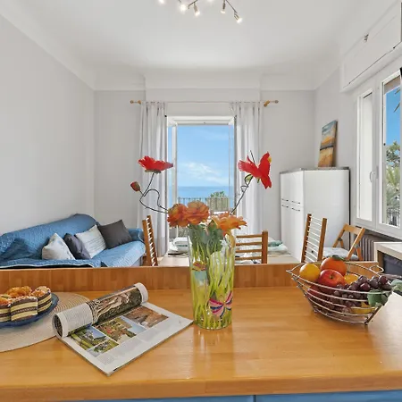 Апартаменты Sunny House Spiagge E Ciclabile With Sea Views - Happy Санремо
